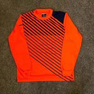 Soccer long sleeve with padded forearms